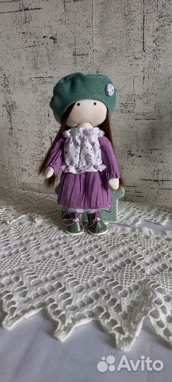 Кукла ручной работы, 17 см