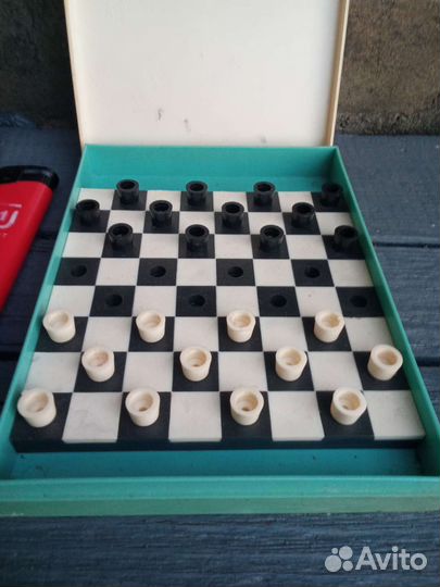 Дорожные шахматы и шашки СССР