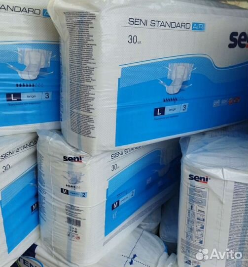 Памперсы взрослые Соломед/Сени