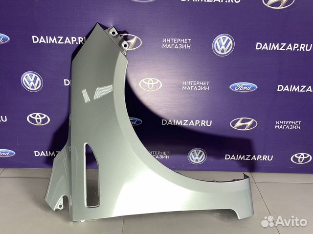 Крыло KIA RIO Правое Серебристый