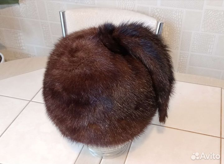 Шапки норковые женские