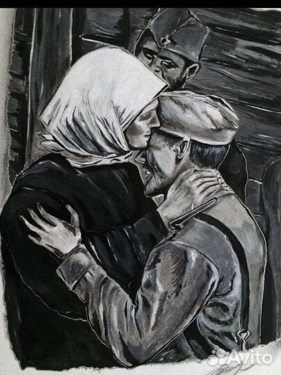 Картина ручной работы