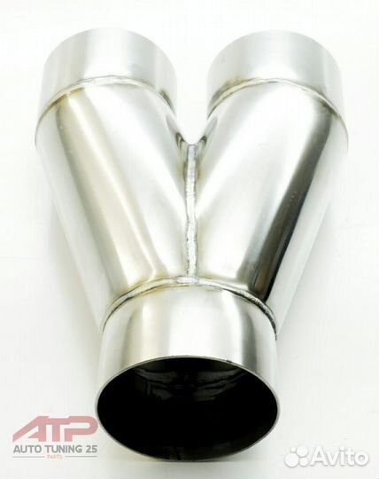 Переходник выпускной системы Y-образный 63мм - 2.5