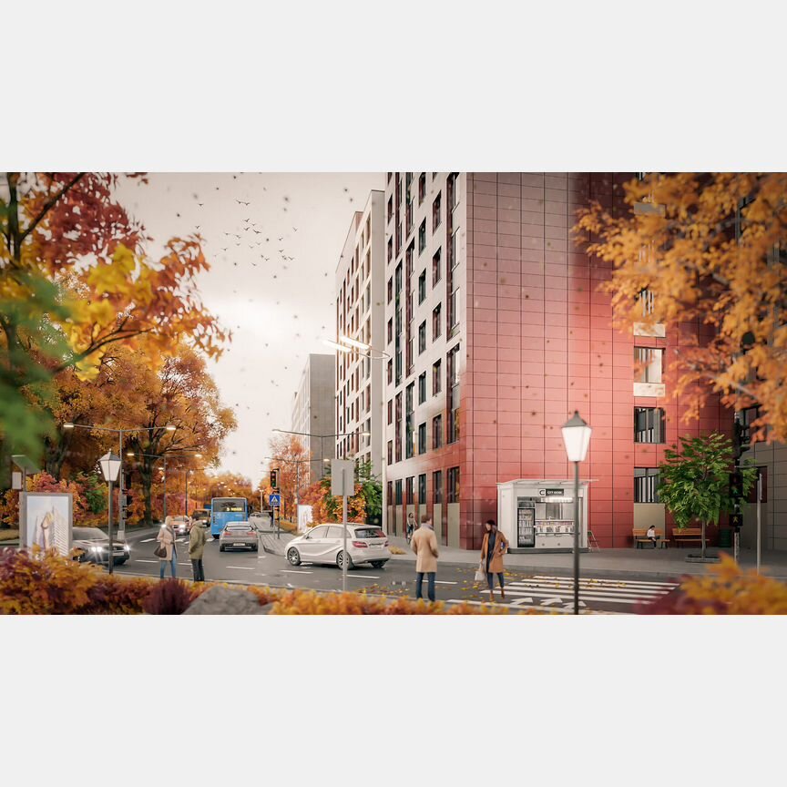 1-к. квартира, 37,3 м², 7/9 эт.