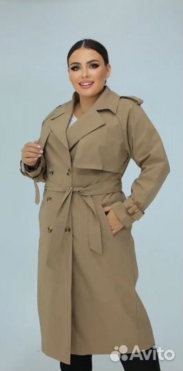 Плащ тренч женский