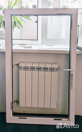 Поворотно-откидная створка пластикового окна, бу