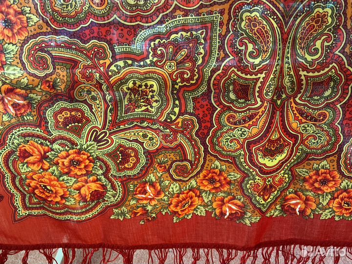 Павловопосадский платок новый