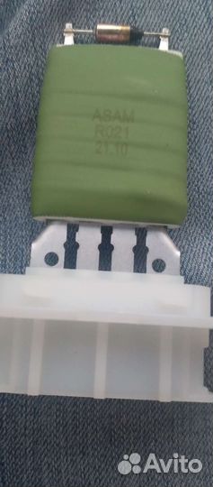 Резистор мотора отопителя renault logan