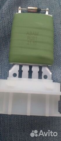 Резистор мотора отопителя renault logan