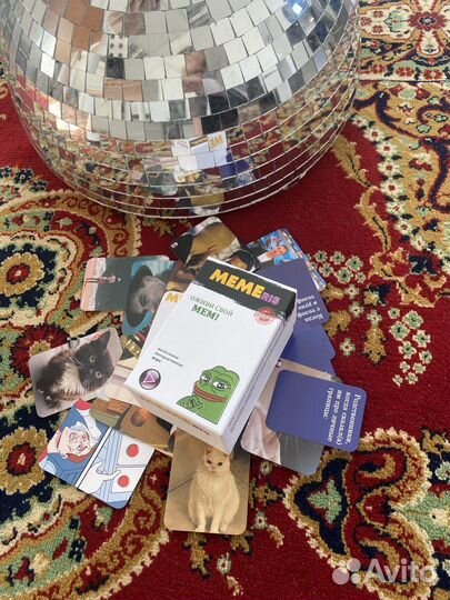 Настольная игра memeris для компании