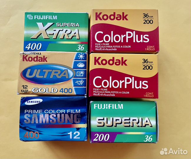 Фотопленка 35мм цветная Kodak