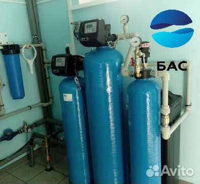Очистка воды со скважины от железо, жесткости