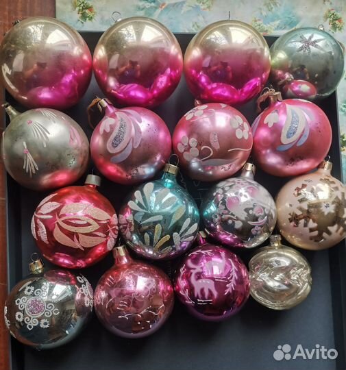 Ёлочные игрушки шары