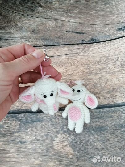 Мягкая игрушка. Брелок. Слоник