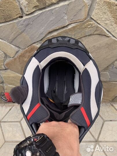 Шлем кроссовый Shoei WFX-VR белый