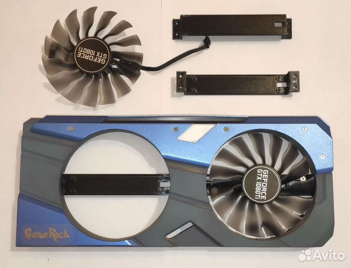 Переходники на вентилятор Palit 1080ti Gamerock