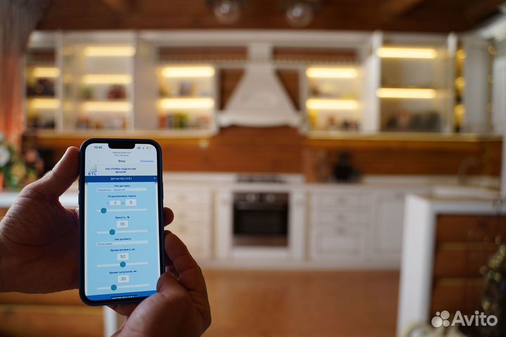 Подсветка кухни и мебели с датчиками движения