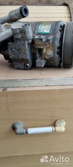 Компрессор кондиционера volkswagen polo