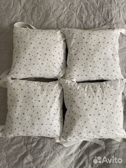 Бортики в детскую кроватку