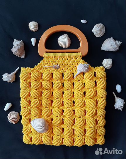 Сумка макраме