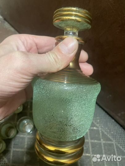 Графин с пяти рюмками СССР