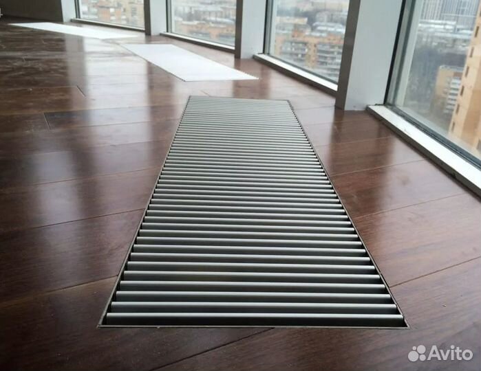 Внутрипольный конвектор Techno Air 250-120-1400