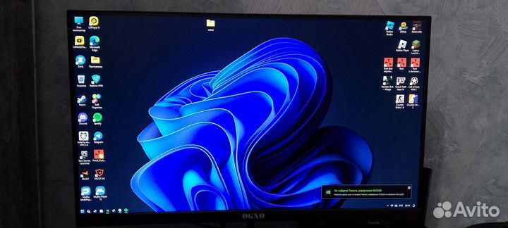 Игровой компьютер+монитор+коврик+клавиатура