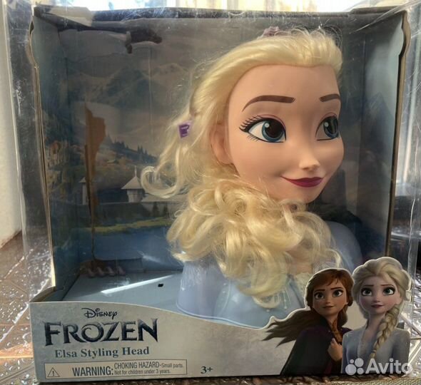 Голова для причесок Эльза Холодное сердце