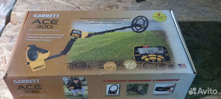 Металлоискатель garrett ace 300i