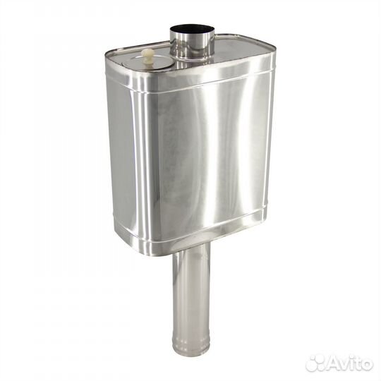 Бак на трубе сталь-мастер 70л D115мм (L1,0м)