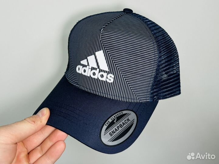 Кепка бейсболка adidas мужская сетка