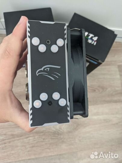 Кулер снеговик 4 трубки