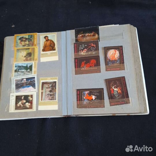 Альбом с марками СССР 10