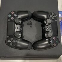 Sony playstation 4 slim 1tb 2 геймпада