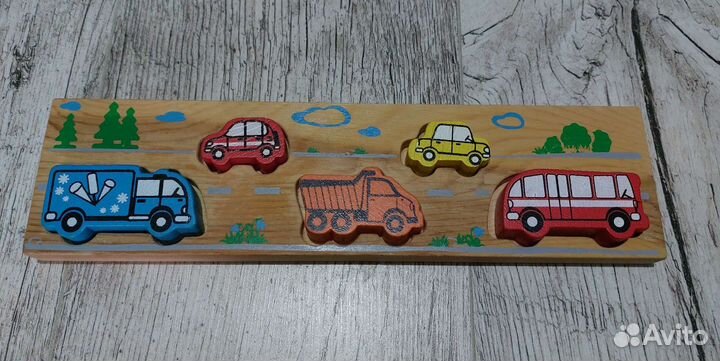 Развивающие игрушки из дерева