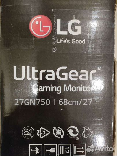 Монитор LG UltraGear 27GN750-b