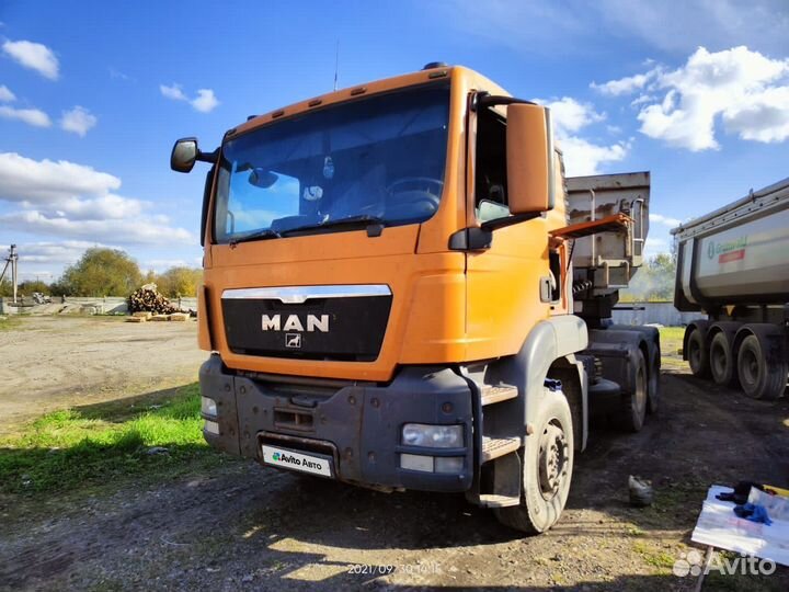 MAN TGS 33.440 6x4 BBS-WW с полуприцепом, 2012