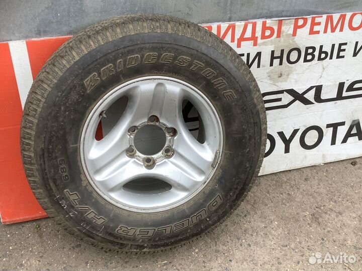 Колесо в сборе новое R 16 prado 90 lc 80