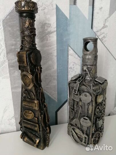 Подарок Декоративные бутылки ручной работы