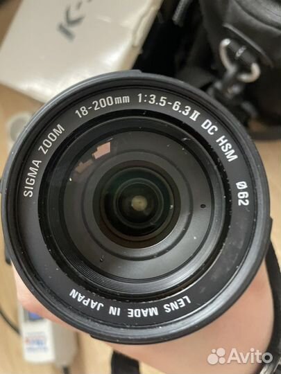 Зеркальный фотоаппарат pentax