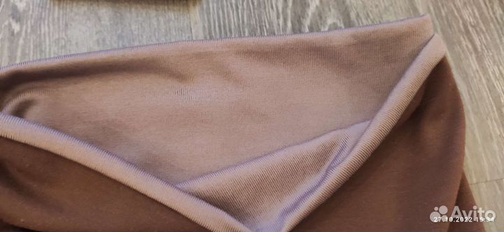 Комплект шапка и снуд женский