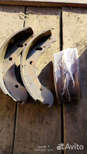 Задние колодки на газель и передние