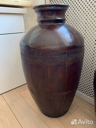 Вазы декоративные интерьерные в африканском стиле