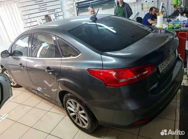 Черные стекла на ford focus 3