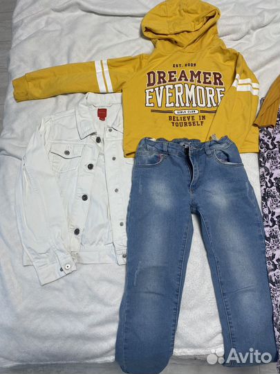 Детские вещи пакетом 128-140