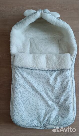Зимний конверт в коляску