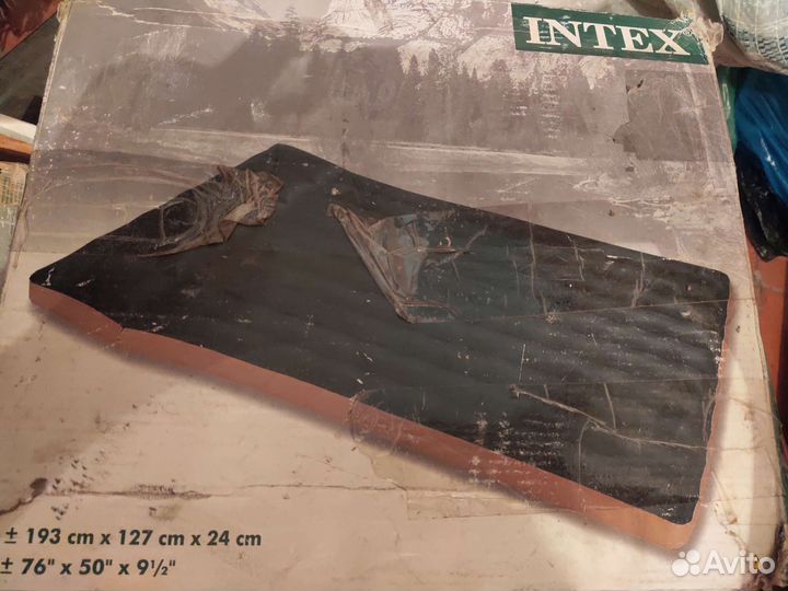 Надувной матрас intex