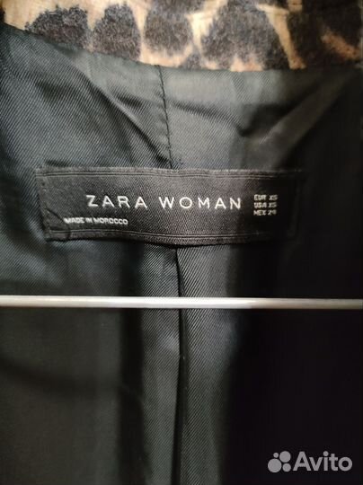 Леопардовое пальто Zara