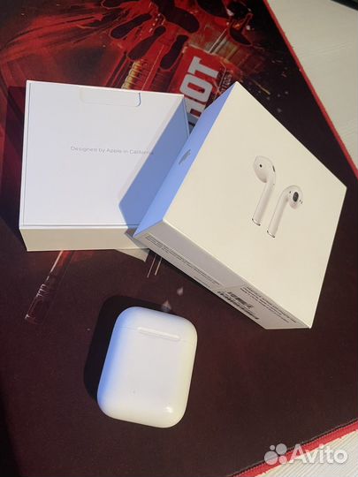 Беспроводные наушники Apple Airpods 1 оригинальные