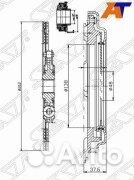 Комплект сцепления honda civic EG/EF/EJ/EK/ES/EU 8